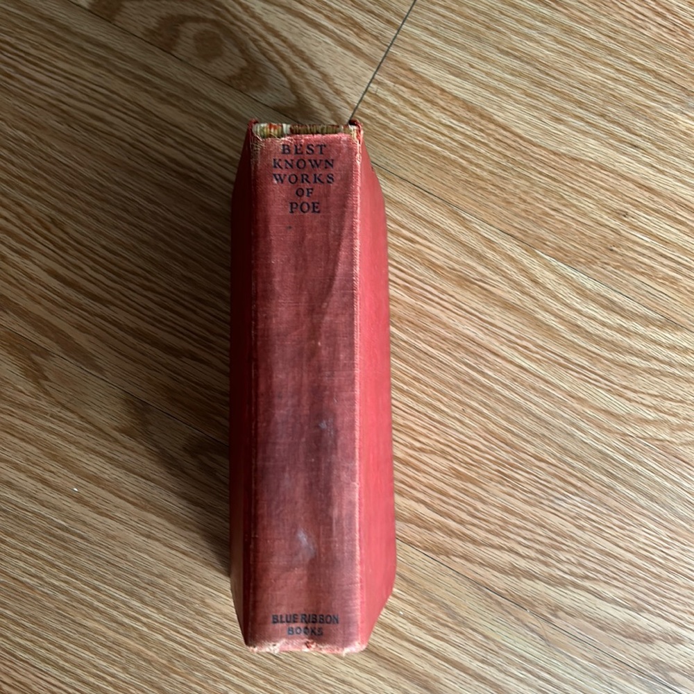 The best known works of Edgar Allan Poe Copyright 1927 by Walter j black co.